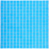 Стеклянная мозаика Bonaparte Simple Blue на бумаге 2x2 32.7x32.7