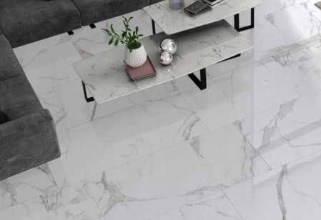 Керамогранит Zerde Tile Calacatta Grey 60x120