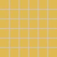 Мозаика Rako Color Two темно-желтая матовая 5x5 30x30 GDM05142