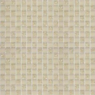 Мозаика Pixmosaic Glass Шахматка Бежевая 30x30 523