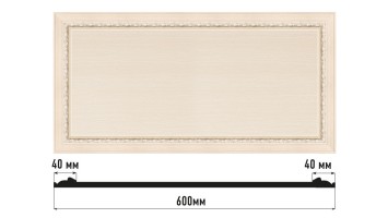 Декоративная панно Decomaster D3060-13 (600x300x18 мм)