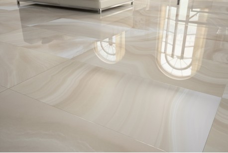 Керамогранит Ceradim Onyx Imperator White белый полированный 60x60