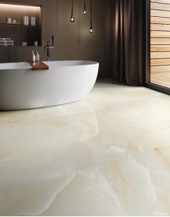 Керамогранит Ceradim Onyx Imperator White белый полированный 60x120