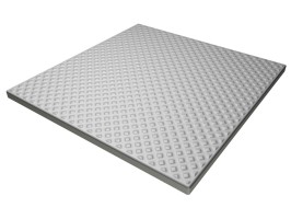 Керамогранит Pool Tile Border Grey Waffle