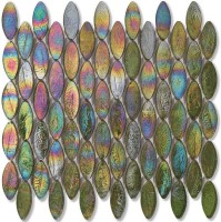 Стеклянная мозаика Sicis Neoglass Domes 244 Tweed 25.3x26.9 N023061