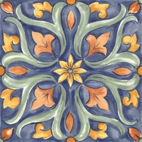 Декор Ragno Amuri Decoro Maiolica Tappeto 4 Glossy RT 20x20 RC8K