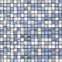 Мозаика L Antic Colonial Arabia Mix Blue Silver (1.5x1.5) 29.5x29.5 L244000521