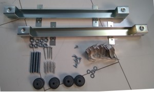 Универсальный комплект ног для прямоугольных акриловых ванн Cezares LEG-KIT-150