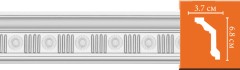 Плинтус потолочный с рисунком Decomaster DT-88151 (68x37x2400 мм)