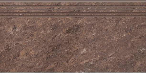 Ступень Grasaro Crystal коричневый 29.4x60 G-630/PR/ST01