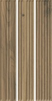 Клинкер Paradyz Carrizo Wood Elewacja Struktura Stripes Mix Mat 6.6x40