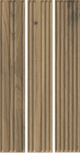 Клинкер Paradyz Carrizo Wood Elewacja Struktura Stripes Mix Mat 6.6x40