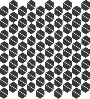 Мозаика Living Ceramics Cava Black Mosaic. B. 27.5x29 LV11911
