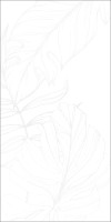 Керамогранит Global Tile Lavina Белый Ботаника 60x120 GT1206016603MDR2
