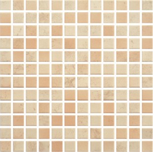 Мозаика Paradyz Penelopa Beige Brown Mozaika Prasowana (2.3x2.3) 29.8x29.8