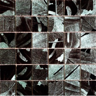 Мозаика Pixmosaic Glass Черная 4.8x4.8 30x30 PM4002