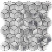 Мозаика Moreroom Stone Stamping Aluminum Silver 27.8x29.8 S008