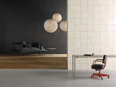 Керамогранит Living Ceramics Cava White Pattern 2 15B 15x30 LV11967
