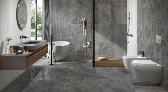 Керамогранит Global Tile Spanito Синий 60x120 GT1206018212MCR