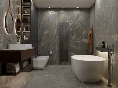 Керамогранит Global Tile Spanito Синий 60x120 GT1206018212MCR