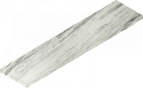 Skyfall Bianco Paradiso Scalino 120 Front