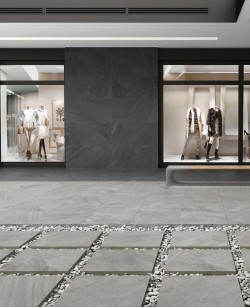 Керамогранит Lifebrick Outdoor Blanche Anthracite 60x90 09Bl.Anthracite