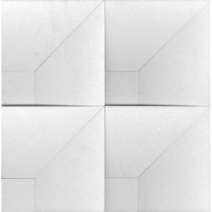 Мозаика L Antic Colonial Highlands Square White 29x29 L241717211