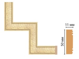Декоративный угловой элемент Decomaster 156-1-5 (300x300 мм)