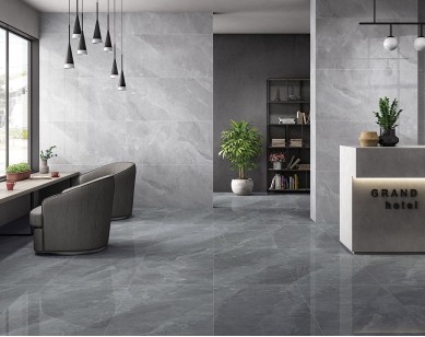 Керамогранит LV Granito Jordan Dark Grey Glossy 60x60