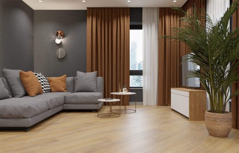 Керамогранит Laparet Wood Lux Walnut Chevron Коричневый Матовый Карвинг 60x120