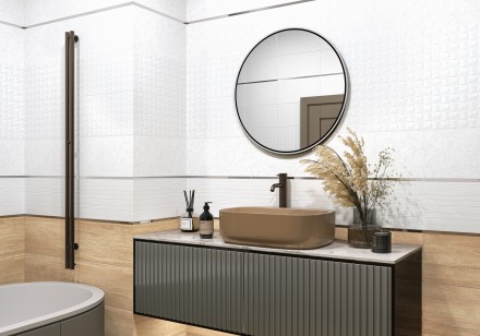 Плитка Alma Ceramica Miloni 24.9x50 настенная TWU2550MLN00