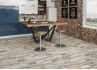 Керамогранит Global Tile Stain Коричневый 15x60 15ST0065