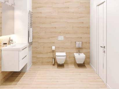 Керамогранит Delacora Wooden Gris матовый 20x90 GP2090DEN05R