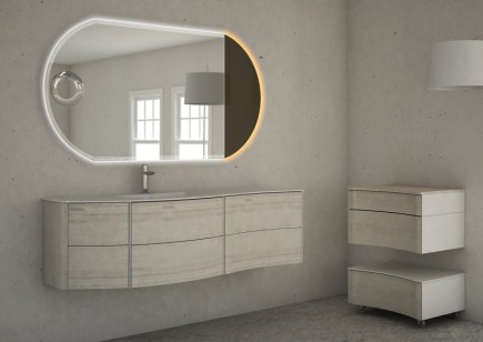 Акриловая раковина Cezares Soho 150x49 Bianco 50227