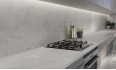 Керамогранит Janye Slab Microcement Glossy Putty White Text 120x270 JA3012M