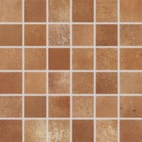 Мозаика Rako Via коричневая 5x5 30x30 DDM05713