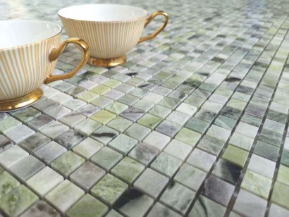 Мозаика Caramelle Mosaic Pietrine 4 mm Nero Oriente Mat 30.5x30.5