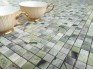 Мозаика Caramelle Mosaic Pietrine 4 mm Dolomiti Bianco Mat 29.8x29.8