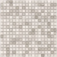 Мозаика Caramelle Mosaic Pietrine 4 mm Travertino Silver Pol 30.5x30.5