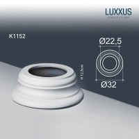 База колонны Orac Decor Luxxus K1152 (32x32x12 см)