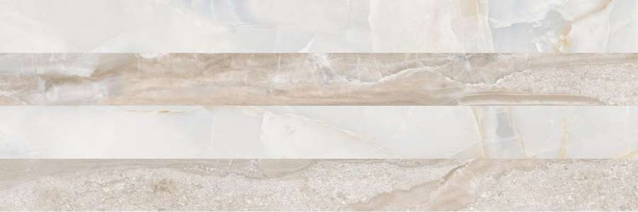 Плитка Novacera Royal Lineare Silver Rettificato 30x90 настенная NC93007BL