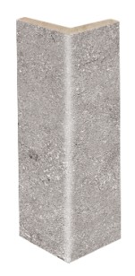 Подступенок Stroeher Gravel Blend 3675 Grey 6x6x15.7 угловой 95040-044