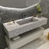 Спеченный камень Delfone Terrazzo light Grey 6 mm 120x270