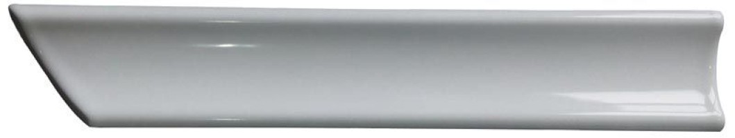 Специальный Элемент ПК Орнамент Уголок Белый Правый Керамический 3x25 М-250БП-35