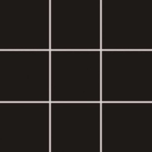 Мозаика Rako Color Two черная глянцевая 10x10 GAA0K548