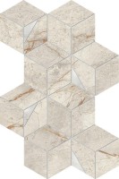 Мозаика Atlas Concorde Italy Marvel Diva White Everest Mosaico Hex Lapp 23.3x40.3 AYLR