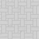 Мозаика Estima Alba White Intreccio полированная 33x33 AB01