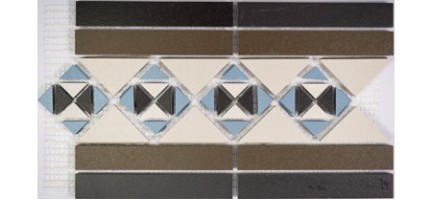 Бордюр Metlaha Метлахская Плитка Агата 19/37/10/08/01 17.2x27.9 3121