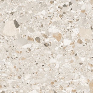 Керамогранит Realistik Terazzo Crema Carving 60x60
