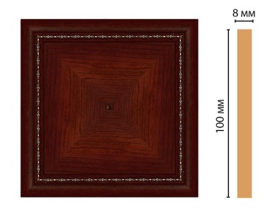 Вставка цветная Decomaster 185-2-52 (100x100x8 мм)